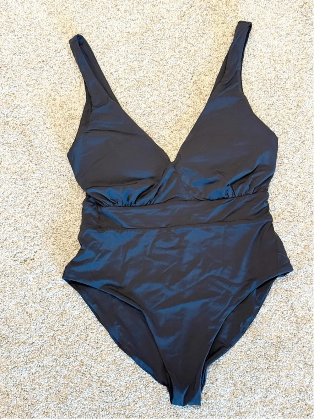 BROMELIA TRANCOSO PADDED ONE-PIECE Small black